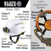 Klein Tools Climbing Hard Hat with Lamp, Type 1, Class C 60150